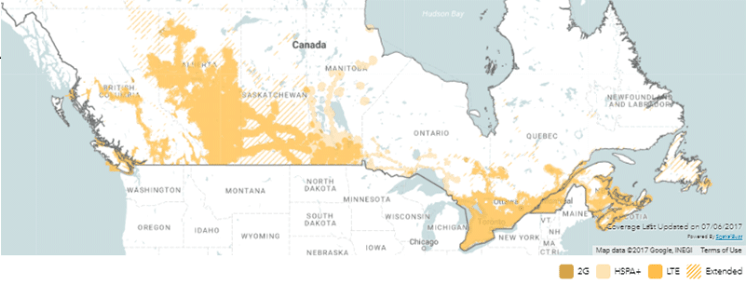 Rogers Phone Coverage Map