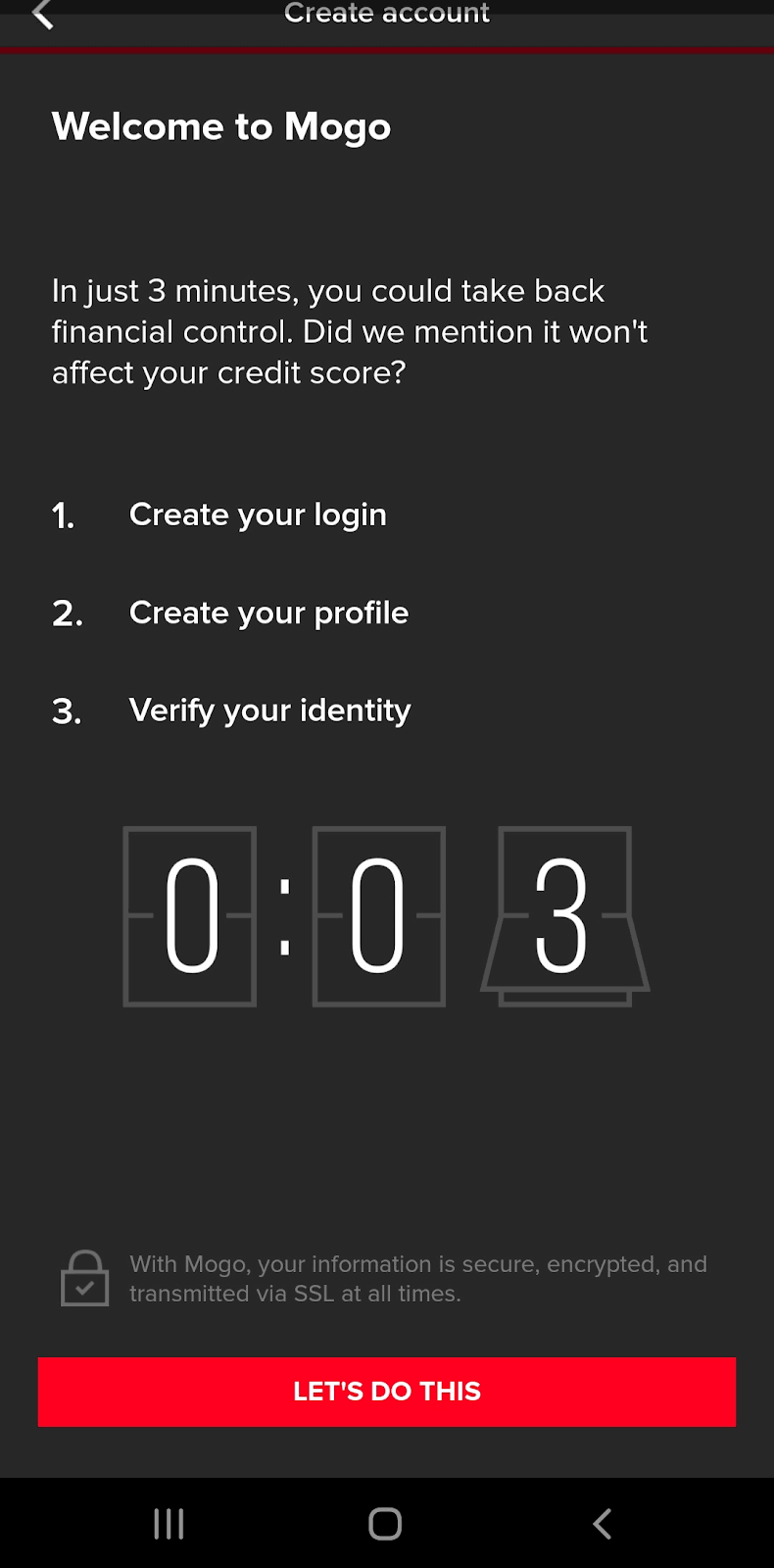 Mogo account