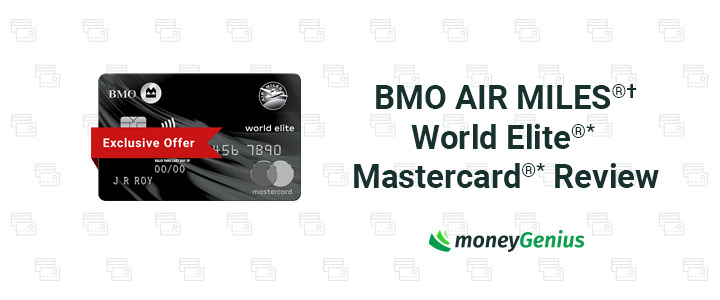 bmo air miles world elite mastercard companion flight