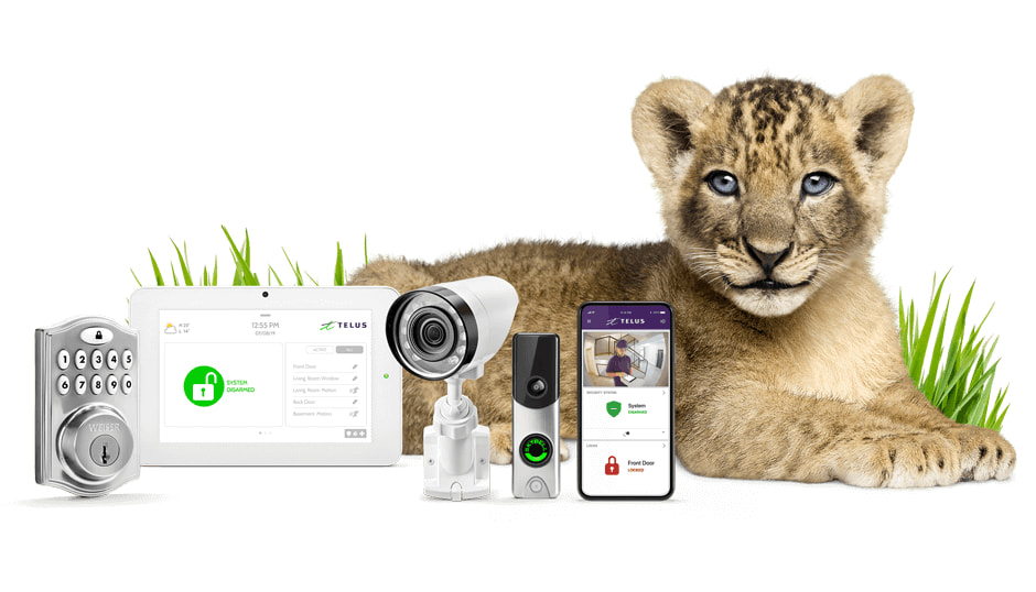 TELUS SmartHome Security Equipment