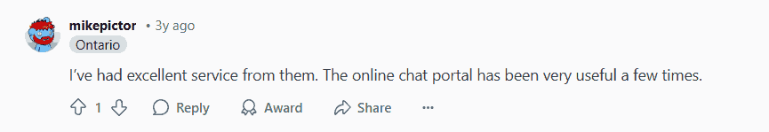 Reddit User Has Excellent Customer Service Experience With EQ Bank