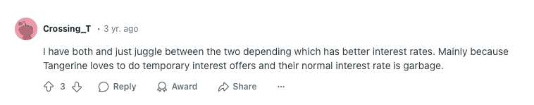 Reddit User Juggles Between Accounts And Interest Rates