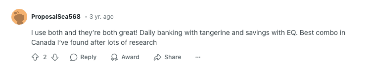 Reddit User With Plenty Of Research Says Use Both EQ And Tangerine