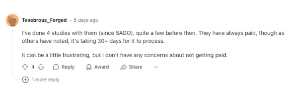 Reddit User Confirms Receiving Payment