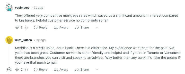 Client Received Competitive Mortgage Rates from Meridian