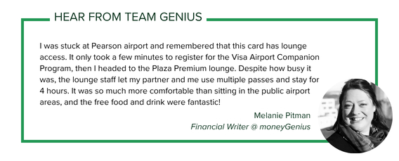 Team Genius Quote About Lounge Access
